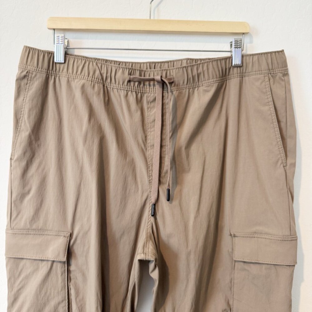 H&M Nylon Cargo Jogger Pants Streetwear Gorpcore Outdoors Preppy Casual Men's XL - Picture 2 of 7